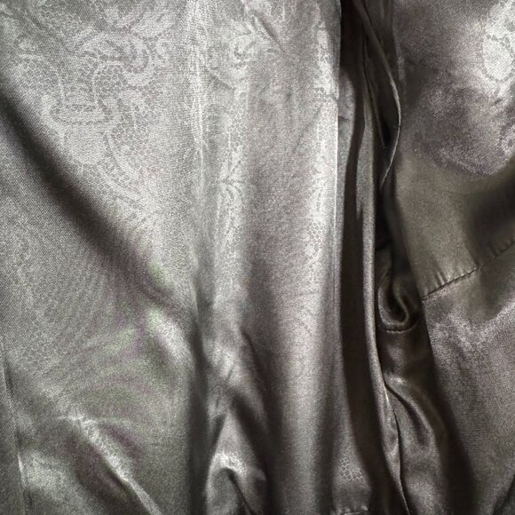 GUESS Houndstooth Wool Peacoat | Black & White Double-Breasted | Size Medium - Picture 9 of 13